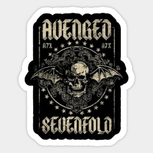 AVENGED SEVENFOLD MERCH VTG Sticker